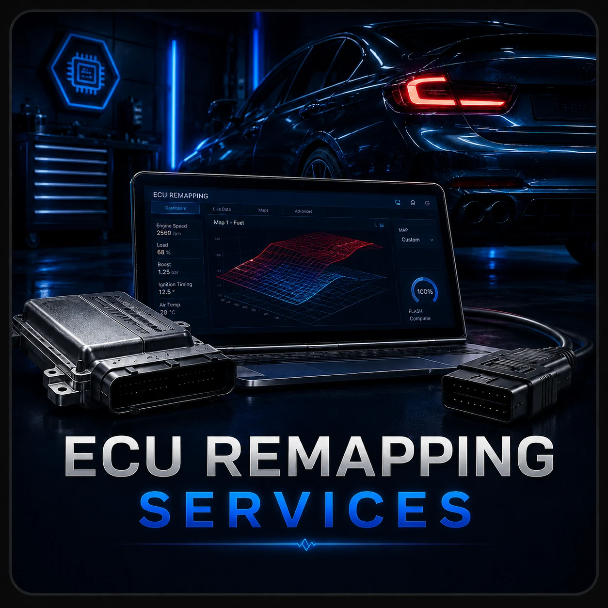 ECU remapping and Stage 1 tuning at SHED 31 Cork
